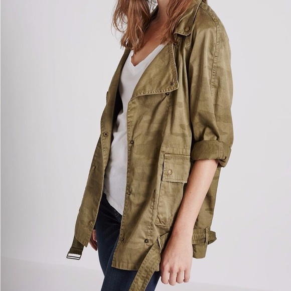 CURRENT/ELLIOTT army Camo jacket - Picture 1 of 10